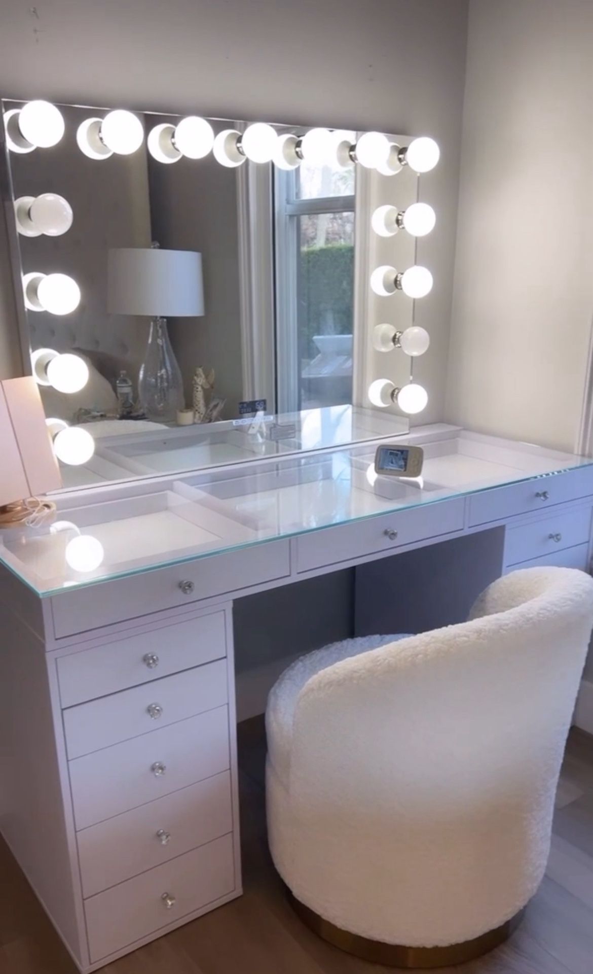 Vanity W/ Mirror For Sale