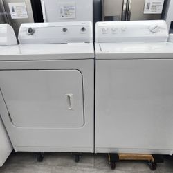 KENMORE WASHER AND DRYER( SET ONLY ) WITH 1 YEAR WARRANTY /1AÑO DE GARANTIA POR ESCRITO 