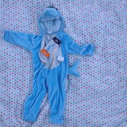 Toddler Hyde and Eek shark costume. 18-24M NWT
