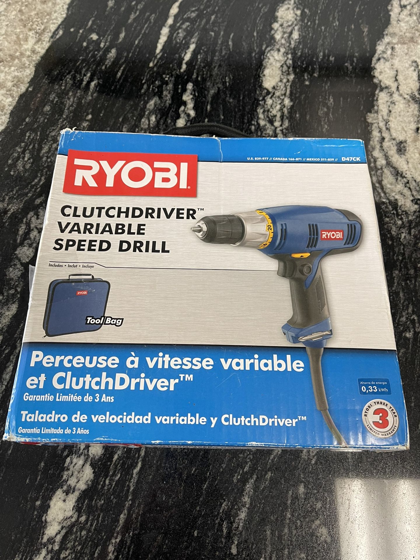 Ryobi Drill D47ck