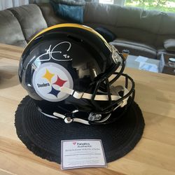 James Connor Autographed Pittsburg Steelers Helmet