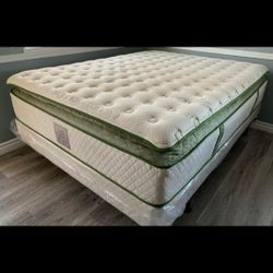 King Size Organic Hybrid Gel Pillowtop Mattress 
