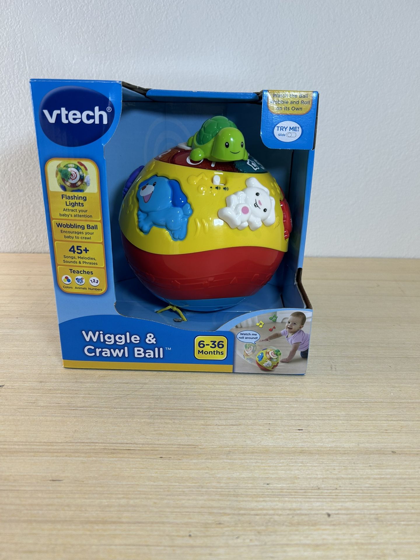 Vtech Wiggle and crawl Toy- New