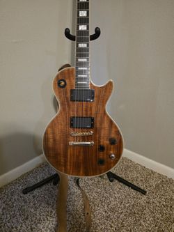 Epiphone les paul custom KOA