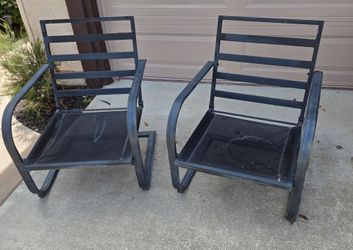 rocking patio chairs - FREE