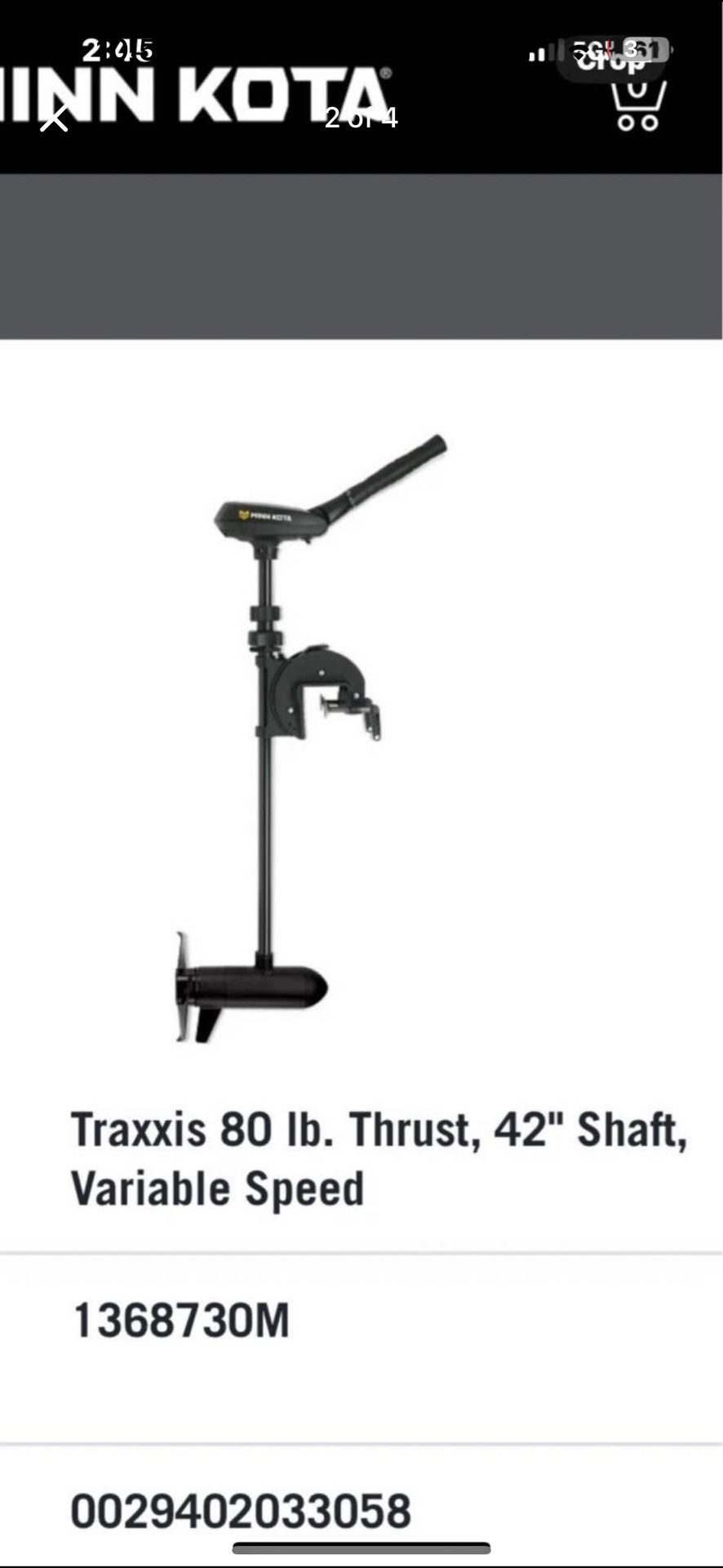 Minn Kota trolling motor - 