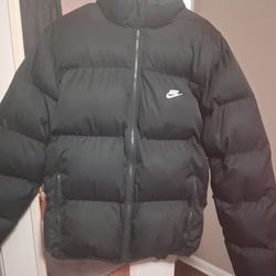 Black nike puffer  size small