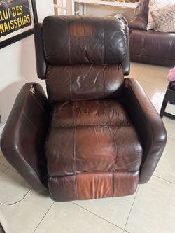 broken recliner