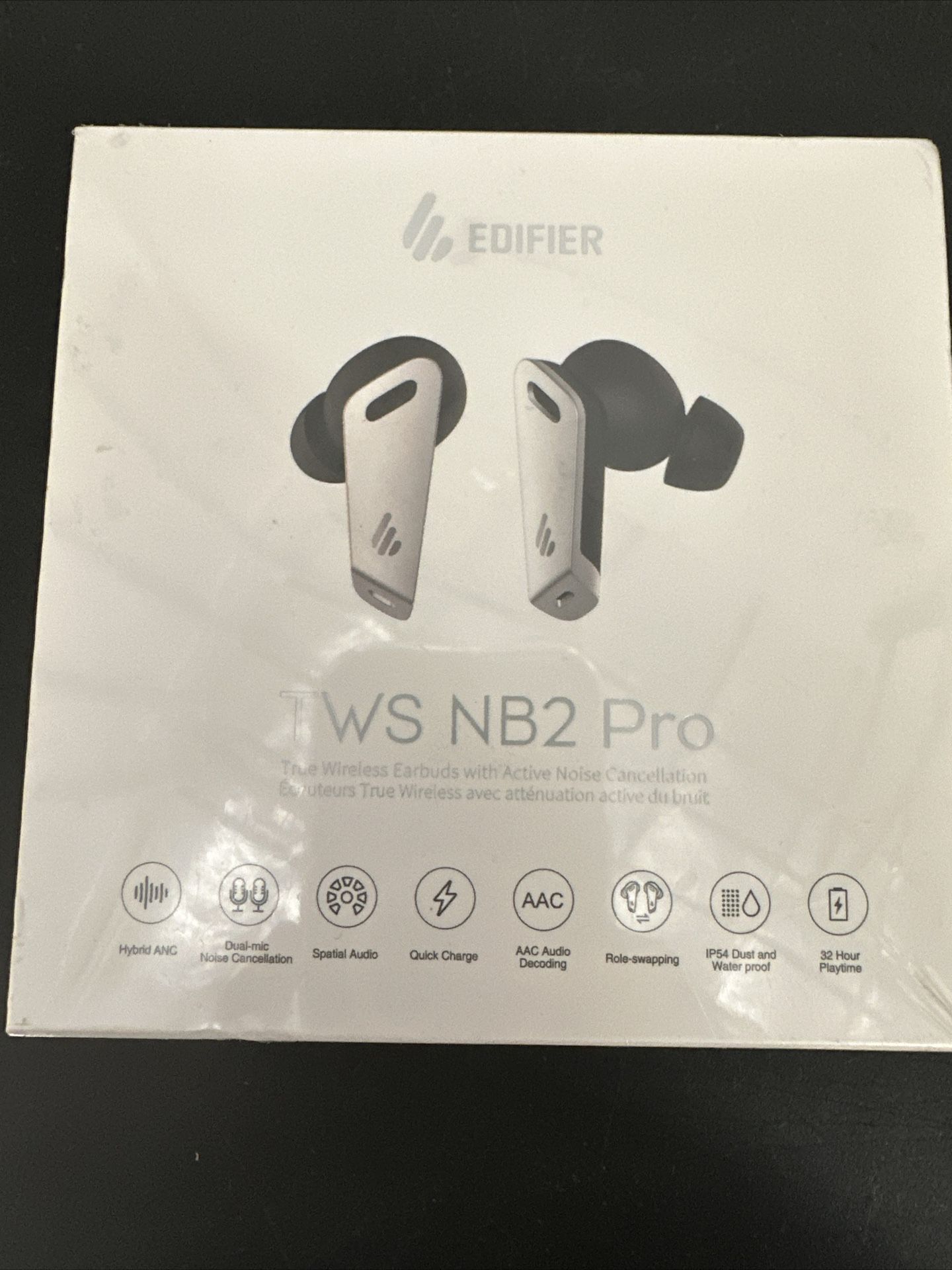 Edifier NB2 Pro True Wireless Earbuds Hybrid Active Noise Canceling Bluetooth