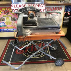 Ridgid 10” Tile Saw