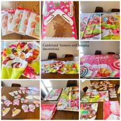 Candyland party stuff