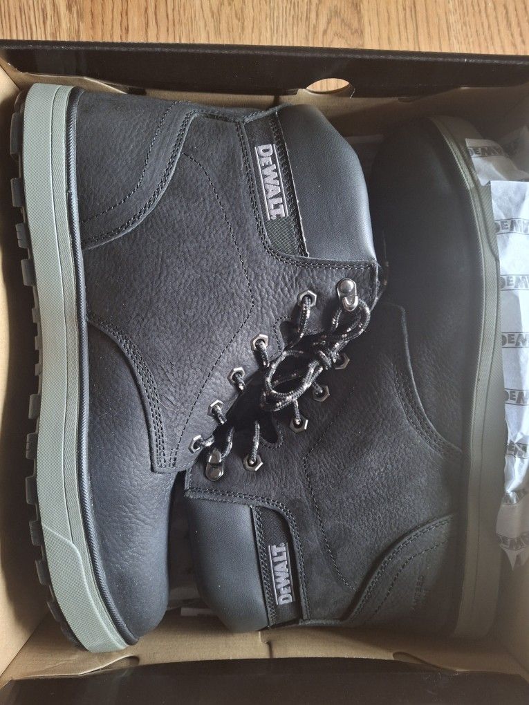 DeWalt Black Plasma Steel Toe Boots 11M
