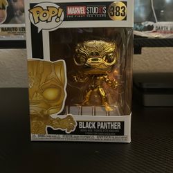 Funko Pop Marvel Black Panther Gold