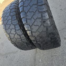 only 2 used tires Lt37x12.50r17 Toyo open Country RT trail $199.00