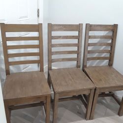 3 Dining Chairs 