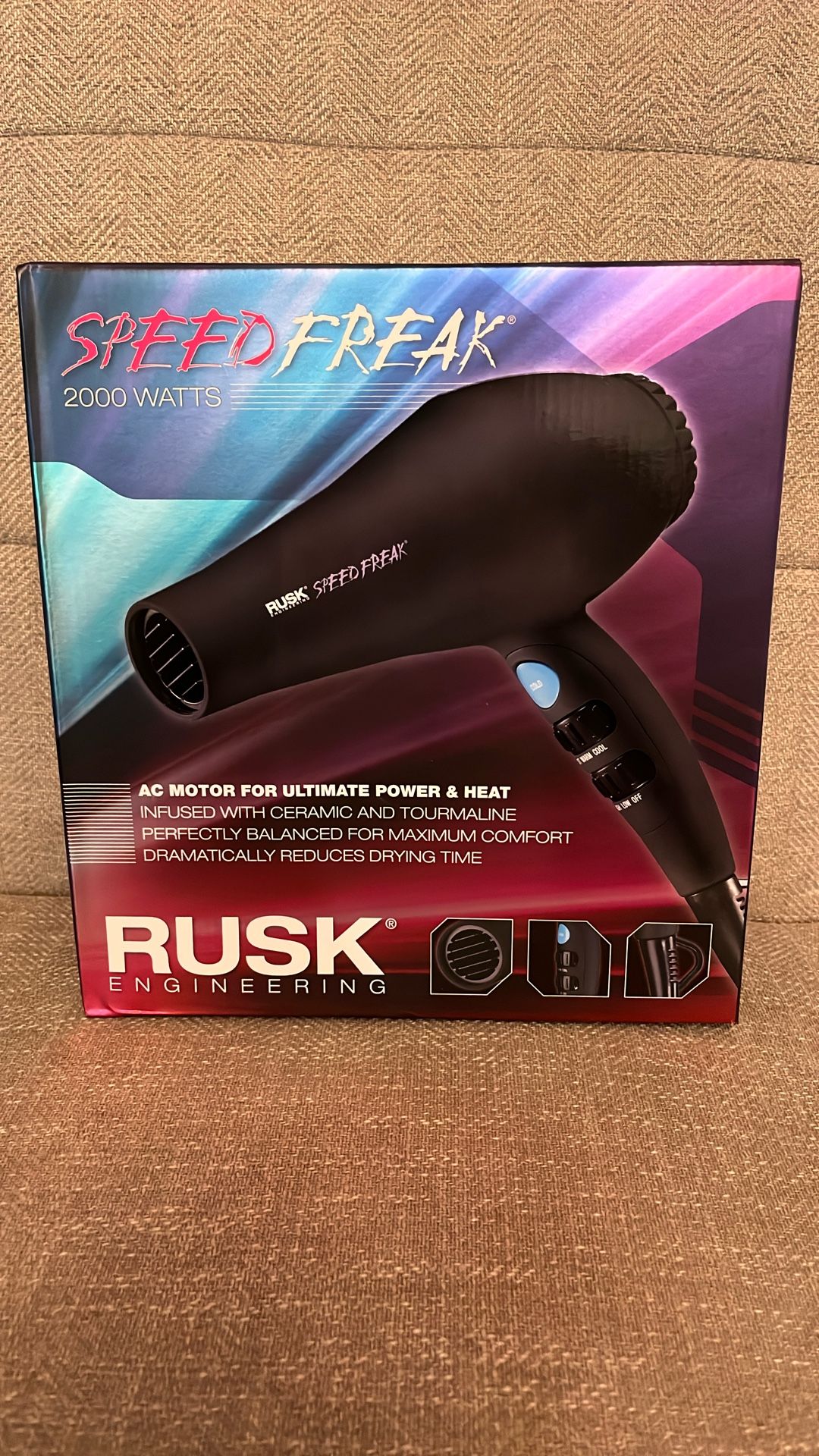 Rusk Speed Freak Hair Dryer