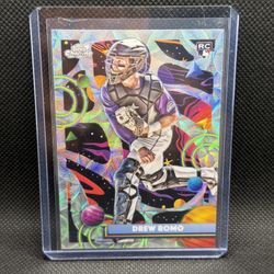 Drew Romo 2025 Topps Cosmic Chrome RC Rookie Nucleus Refractor