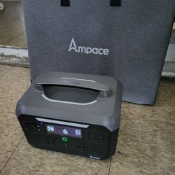 Ampace Solar Battery And Panel Set