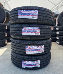 235/75R15 American 4 Llantas nuevas Instaladas y balanceadas