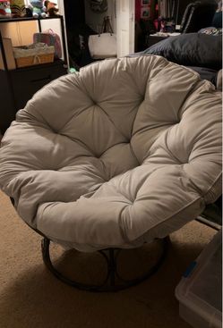Papasan Chair with Cushion