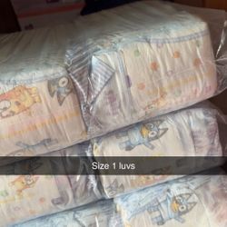 Size 1 Luvs 