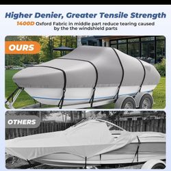 RV Masking Boat Cover With Straps