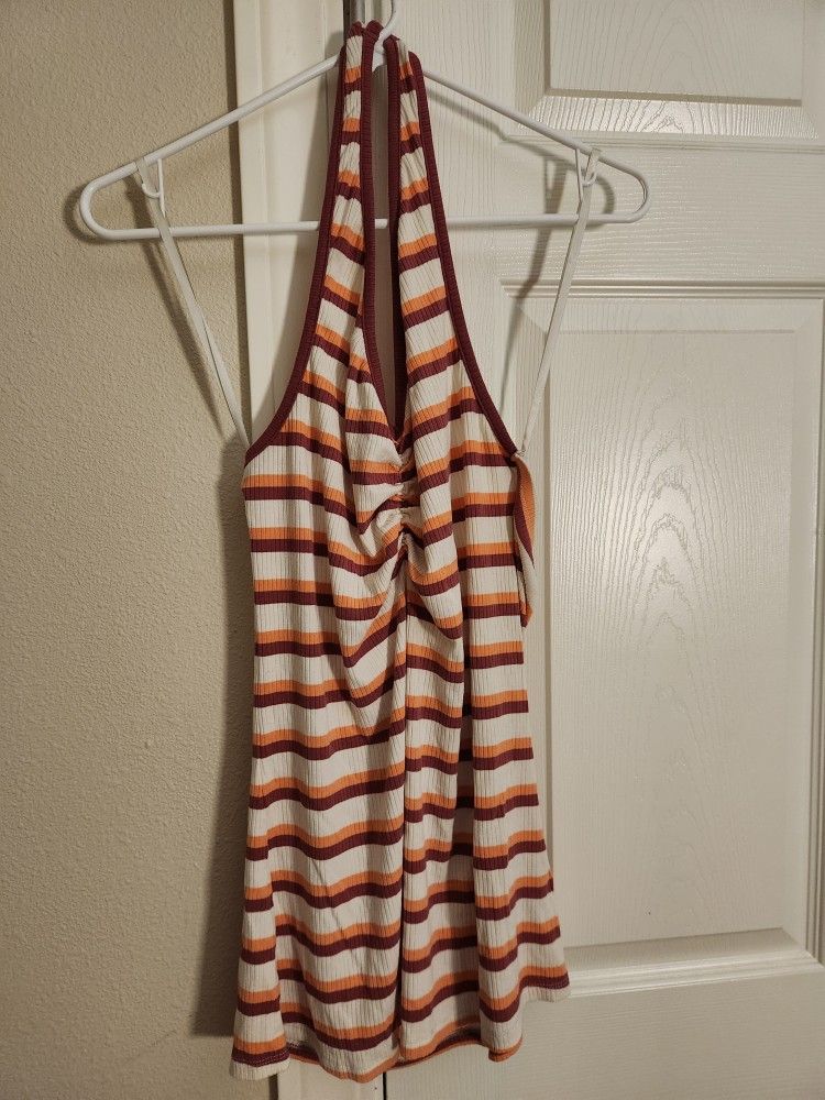 Womens Torrid Striped Halter Top
