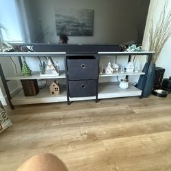 Gray TV Stand 