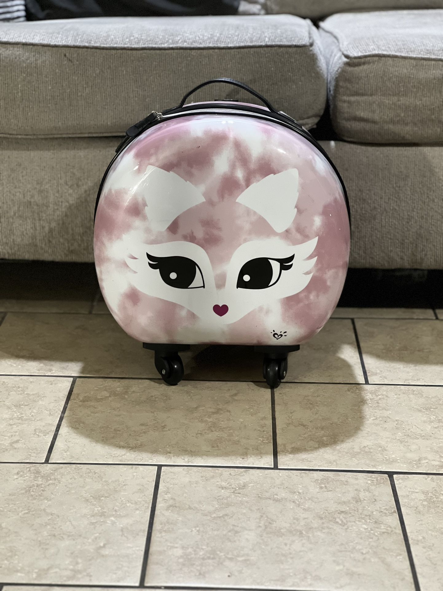 Justice fox Hard shell luggage Suitcase