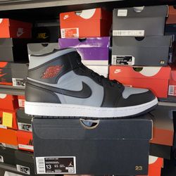 Jordan 1 Mid Shadow Red Size 13