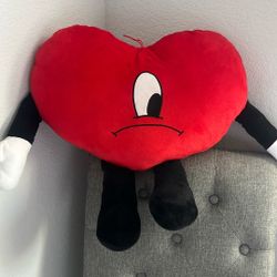 Bad Bunny Heart Plushie Teddy Bear