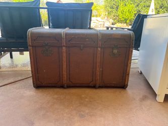 Antique Steamer Trunk