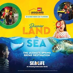 Legoland / Sea life / water park tickets