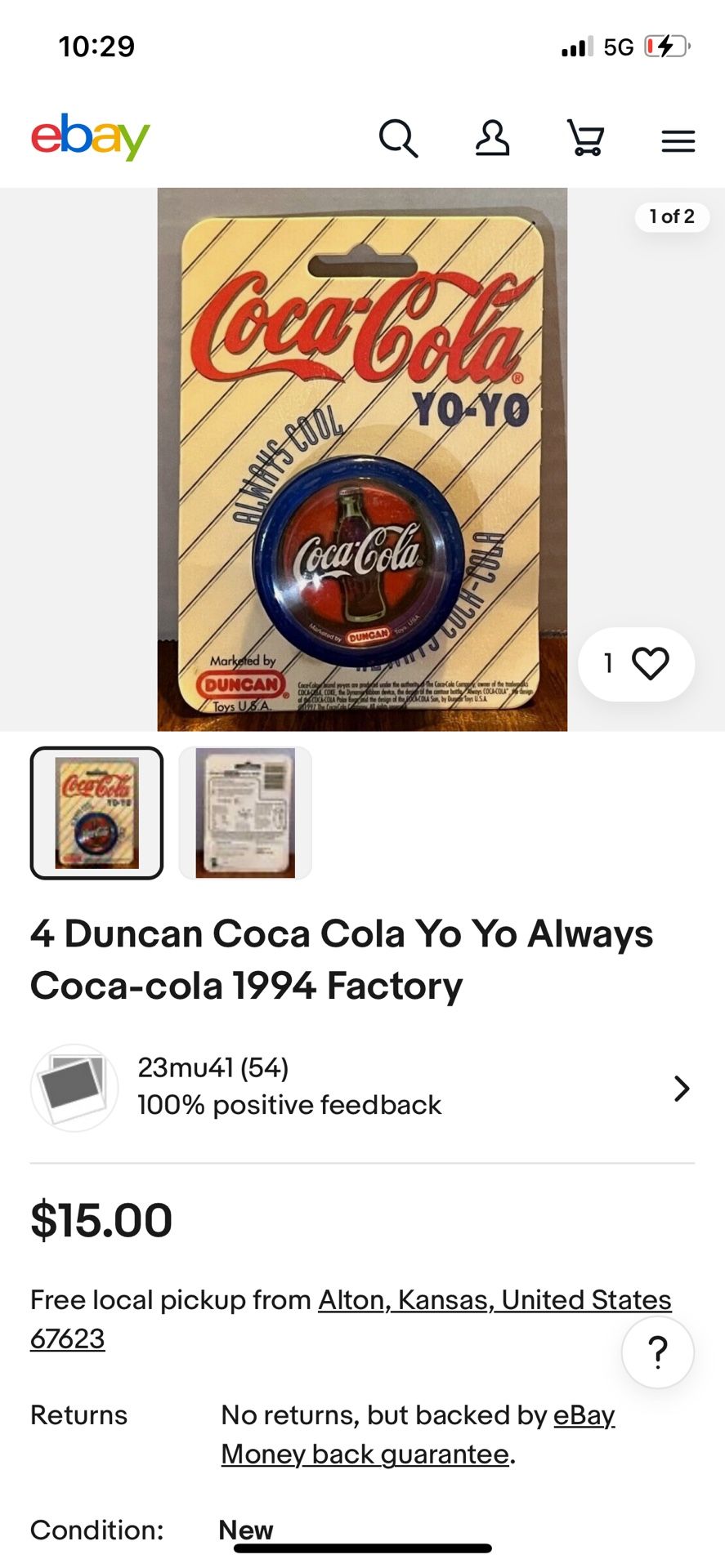 Coca Cola Yo-yo