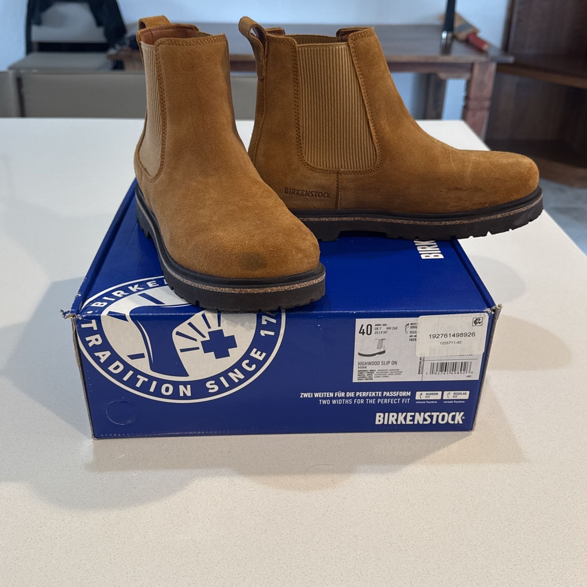 HighWood Slip On Mink Birkenstock