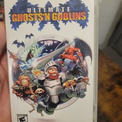 Ghost N Goblins Game For Psp