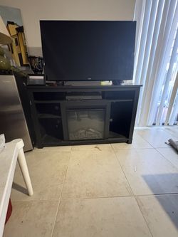 Tv Stand With Fireplace