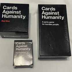 Cards Against Humanity 3 Pack Original, Red Box Expansion, First Expansion 