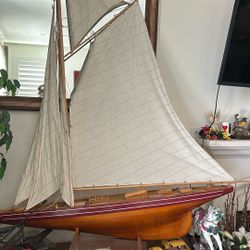 Model Sailing Boat