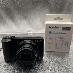 Sony Cybershot DSC-H90 16.1MP 16X Zoom Digital Camera W/Battery