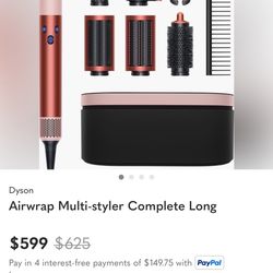 Dyson Airwrap Strawberry Edition