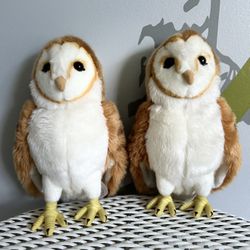 2 Harry Potter Orange owl plush 