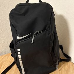 Nike Men's Hoops Elite Backpack, Black Anthracite and Metallic Silver