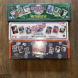 Early 1990s Collectors Baseball Cards