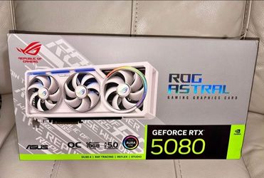 Asus Rog Astral 5080 oc 16GB white edition