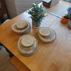 Decorative Wood Rounds Beautiful Eucalyptus