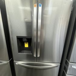 Mother’s Day/ Hot Deal / NOW$1299 WAS$2599 French Door Counter Depth Fridge With Dual Ice Maker 
