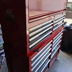 2 PC CRAFTSMAN TOOLBOX 52X62X18