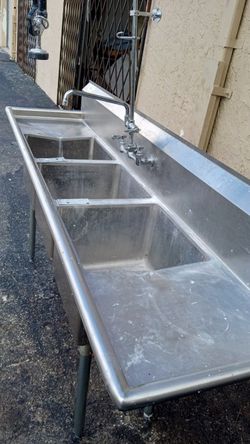 Stainless Stell Three Component Comercial!!! $850