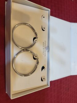 Italian Sterling Silver Earrings